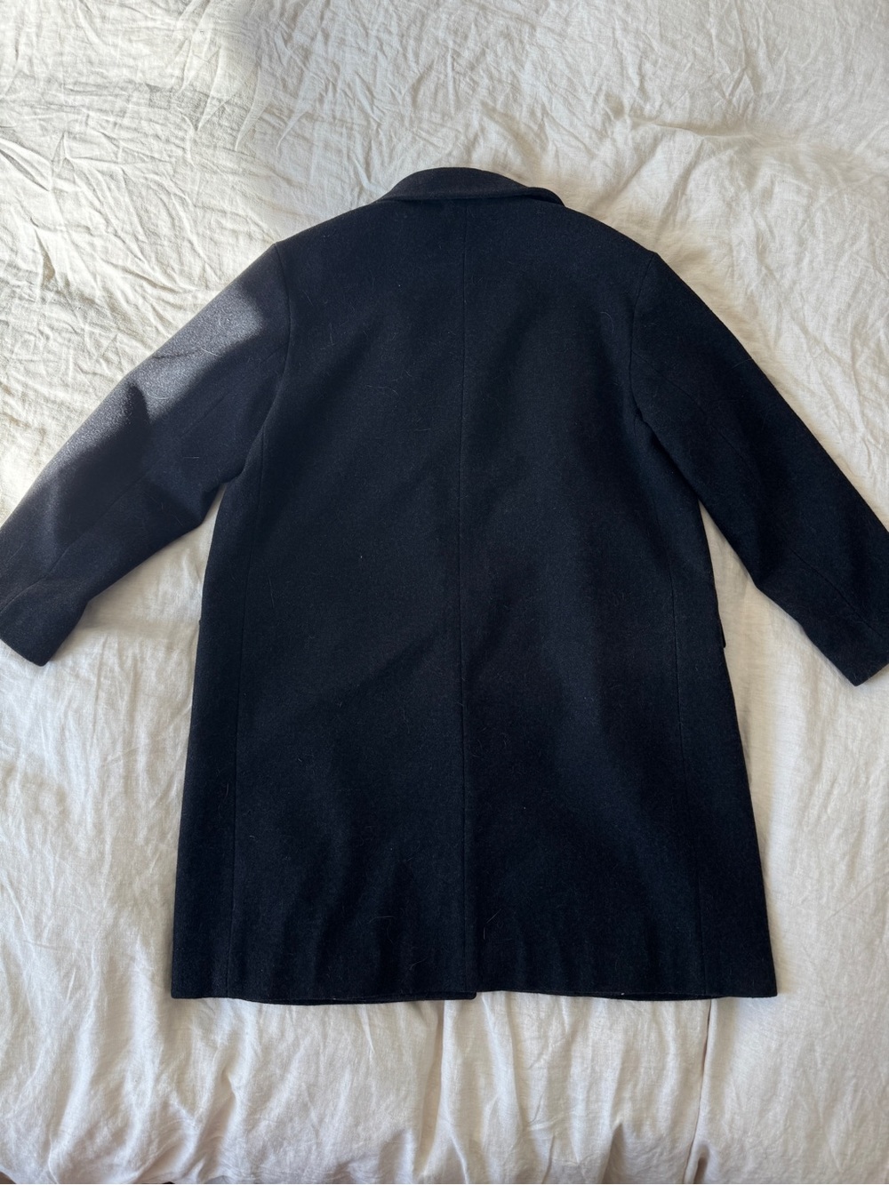 Club Monaco Dark Grey Wool Coat - Picture 2 of 6